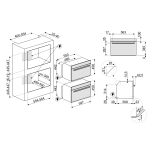 Smeg SF4604PVCNR1 41公升 45厘米 嵌入式蒸焗爐 (最高250度爐溫 + 蒸氣清潔功能)